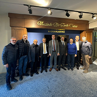 Ordu İl Defterdarı Mehmet Tarık TÖRER derneğimize ziyarette bulundu.